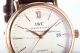 Copy MKS Factory IWC Portofino White Dial Rose Gold Case Brown Leather Strap (3)_th.jpg